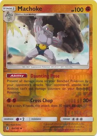 Guardians Rising Machoke #64/145 reverse holo